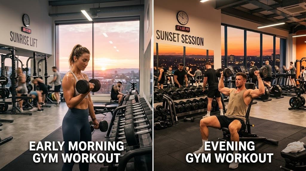Morning vs Evening Workouts: What’s the Best Time to Train?