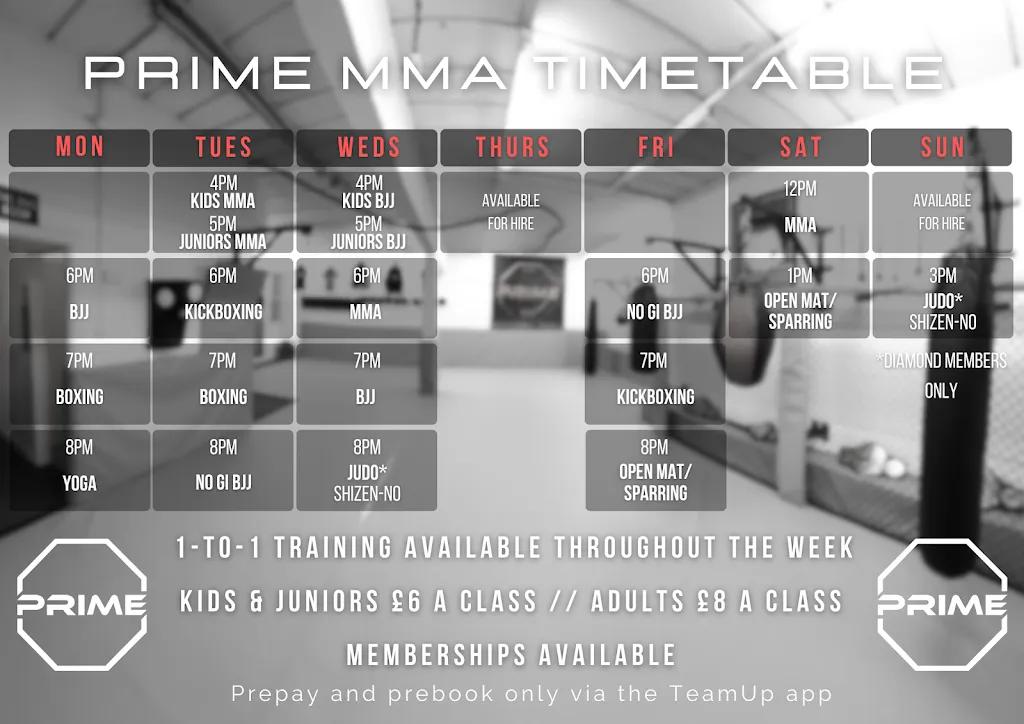 Prime MMA Gym featured image